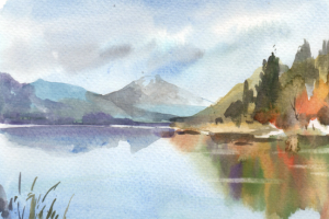 Desenho em Aquarela